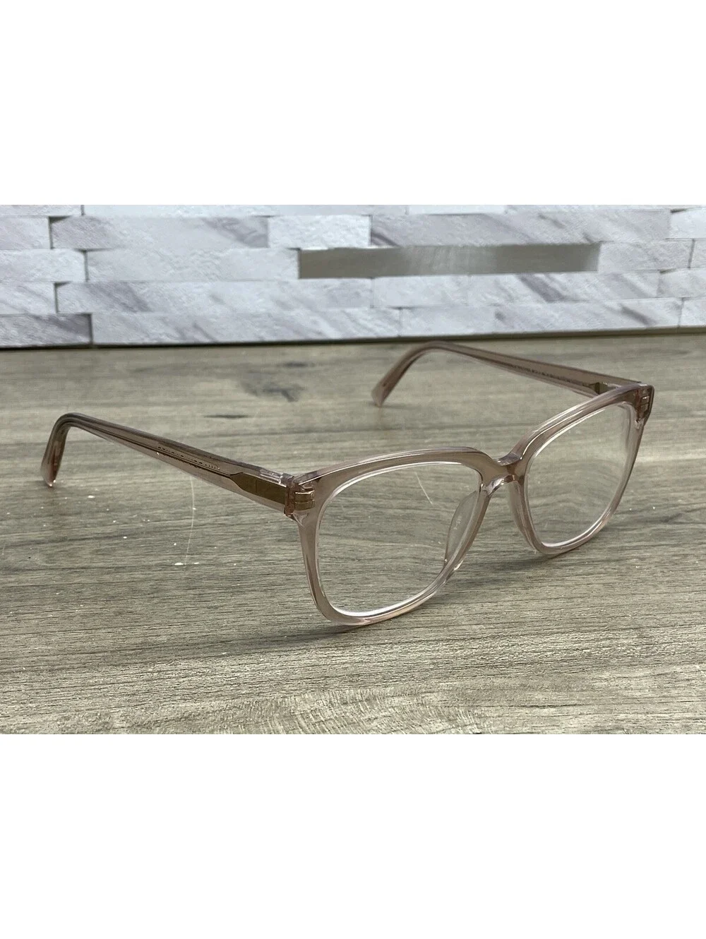 Warby Parker Francis 668 Eyeglasses Frames Only 53[]16-140 Translucent Pink